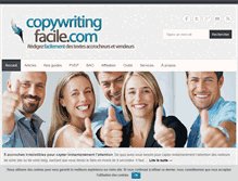 Tablet Screenshot of copywriting-facile.com